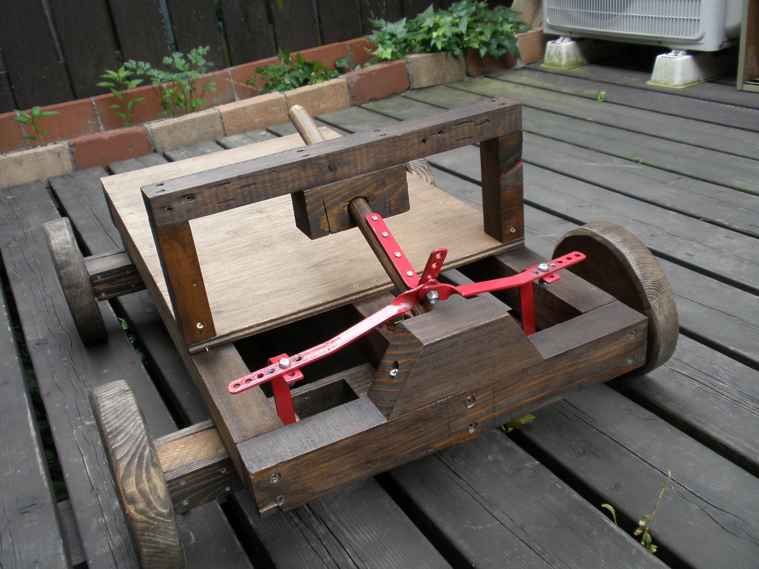 Making a wooden Go-kart. Part 1 ady`s garden